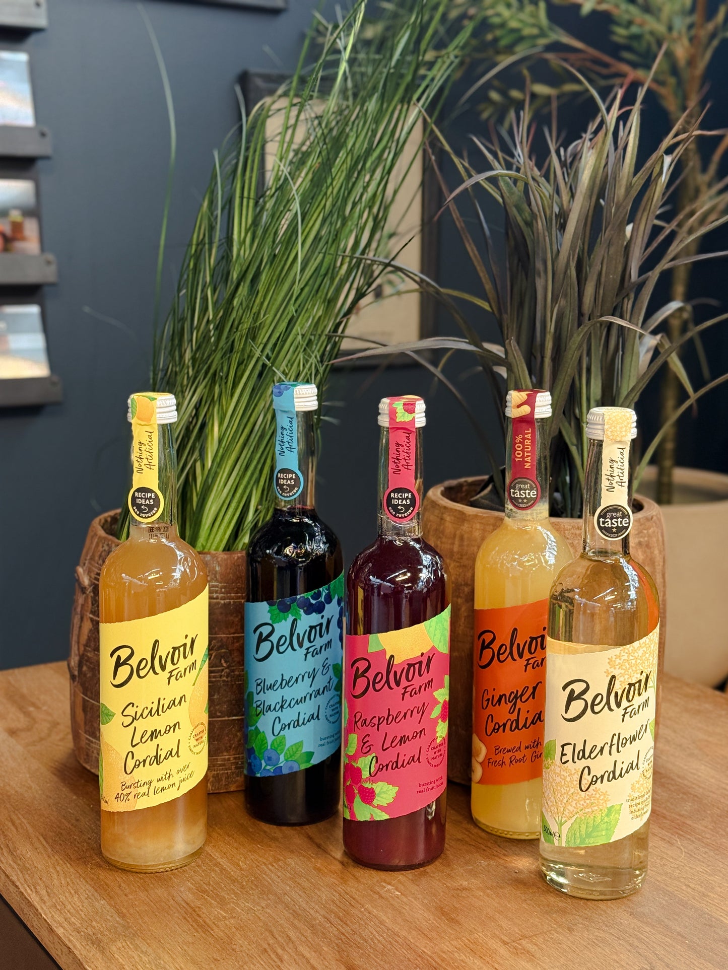 Belvoir Farm Raspberry & Lemon Cordial 500ml
