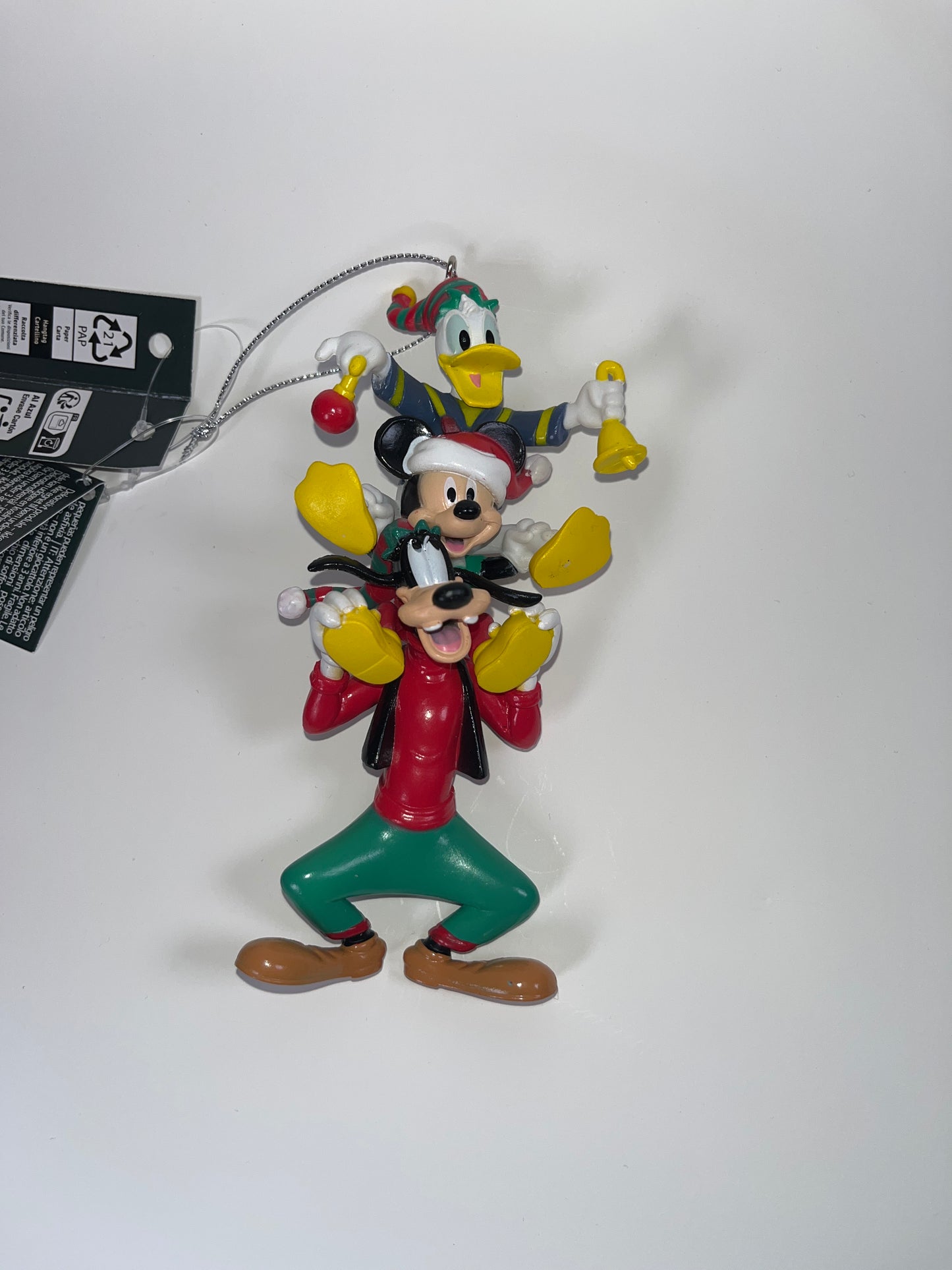 3D Mikke, Donald & Langbein 13.5cm