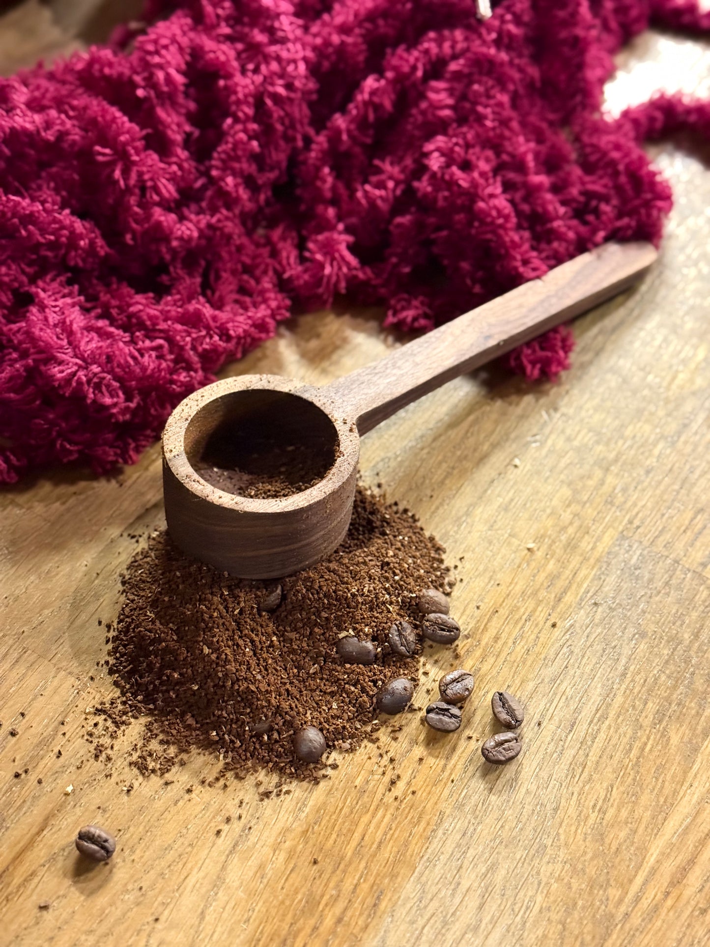 Kaffemål mørk valnøtt