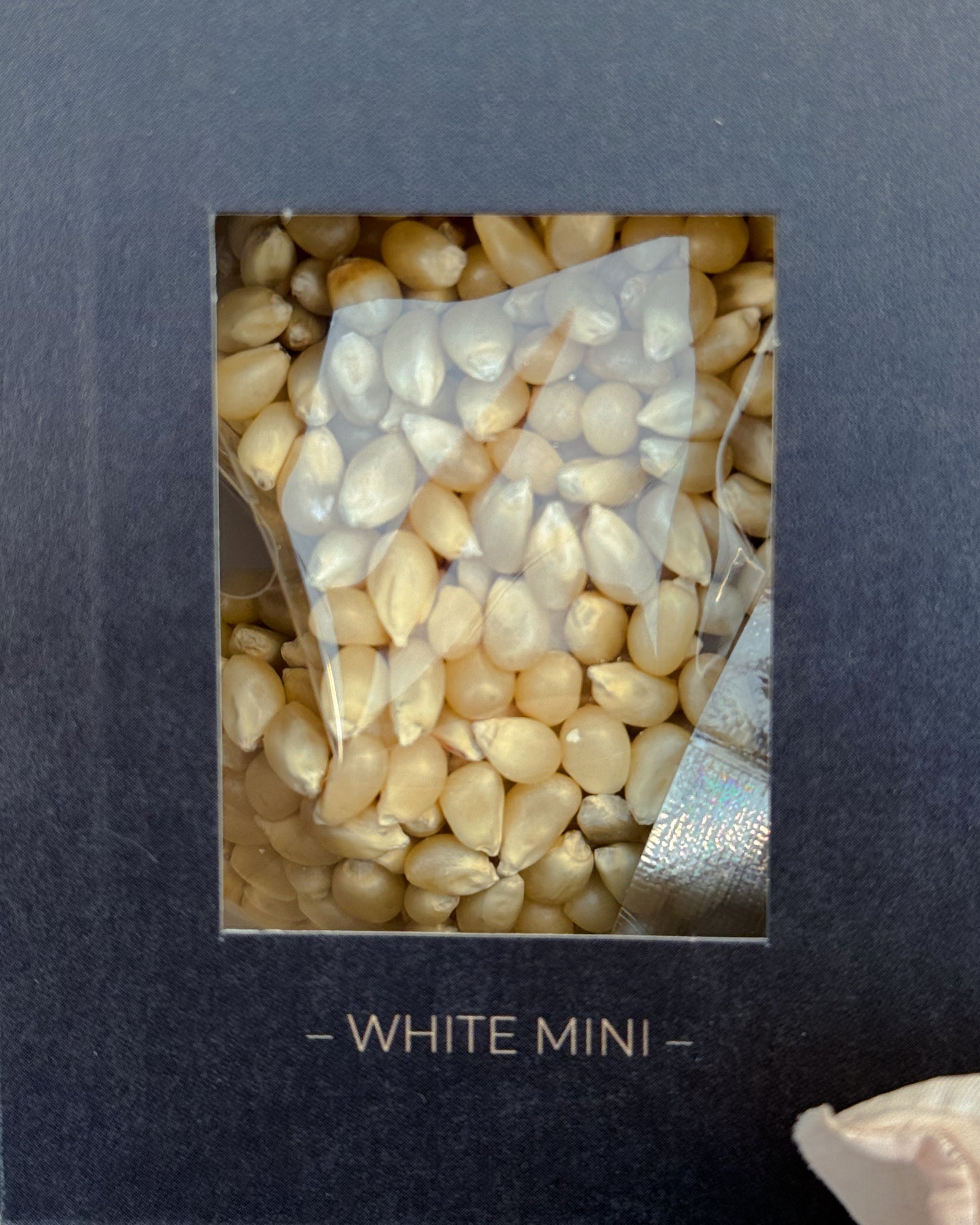 WHITE MINI Popcornkjerner
