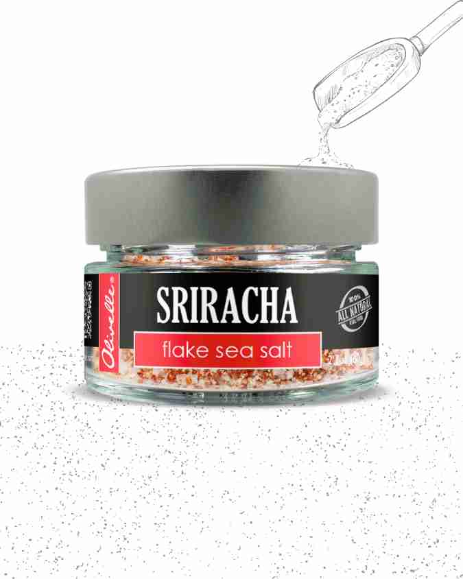 Sriracha flake sea salt