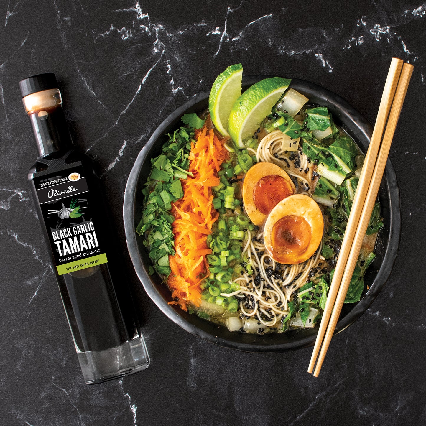 Black Garlic Tamari Balsamico