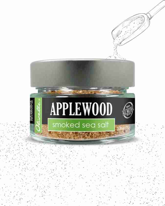 Applewood smoked sea salt
