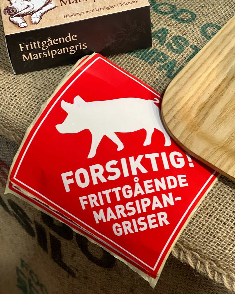 Frydas frittgående marsipangris 140g