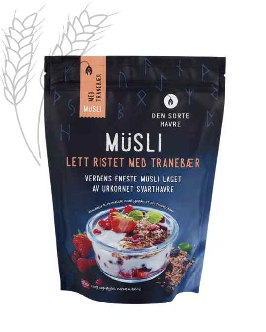 Tranebær musli