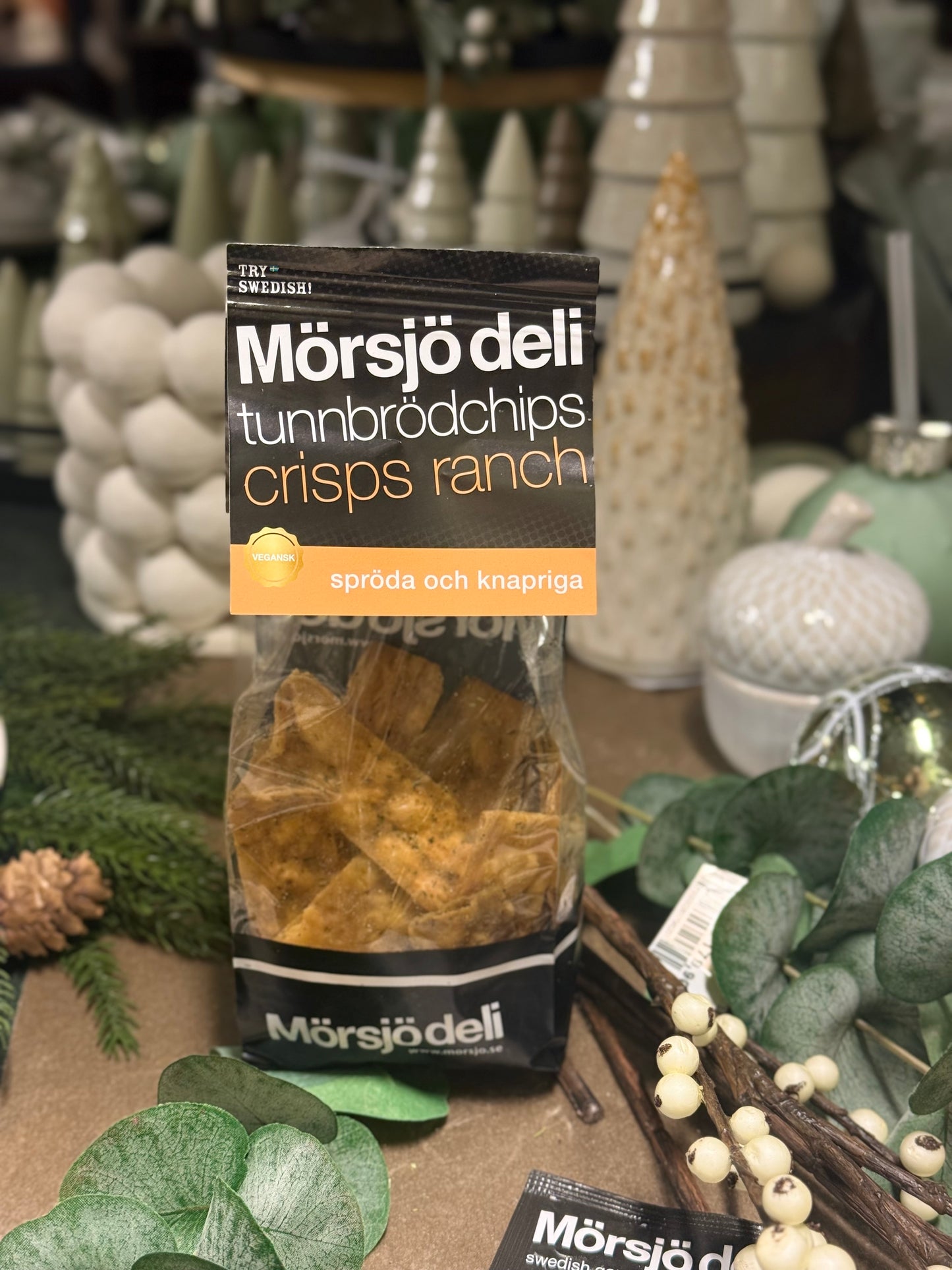 Mörsjö Tunnbrödschips Ranch 100g