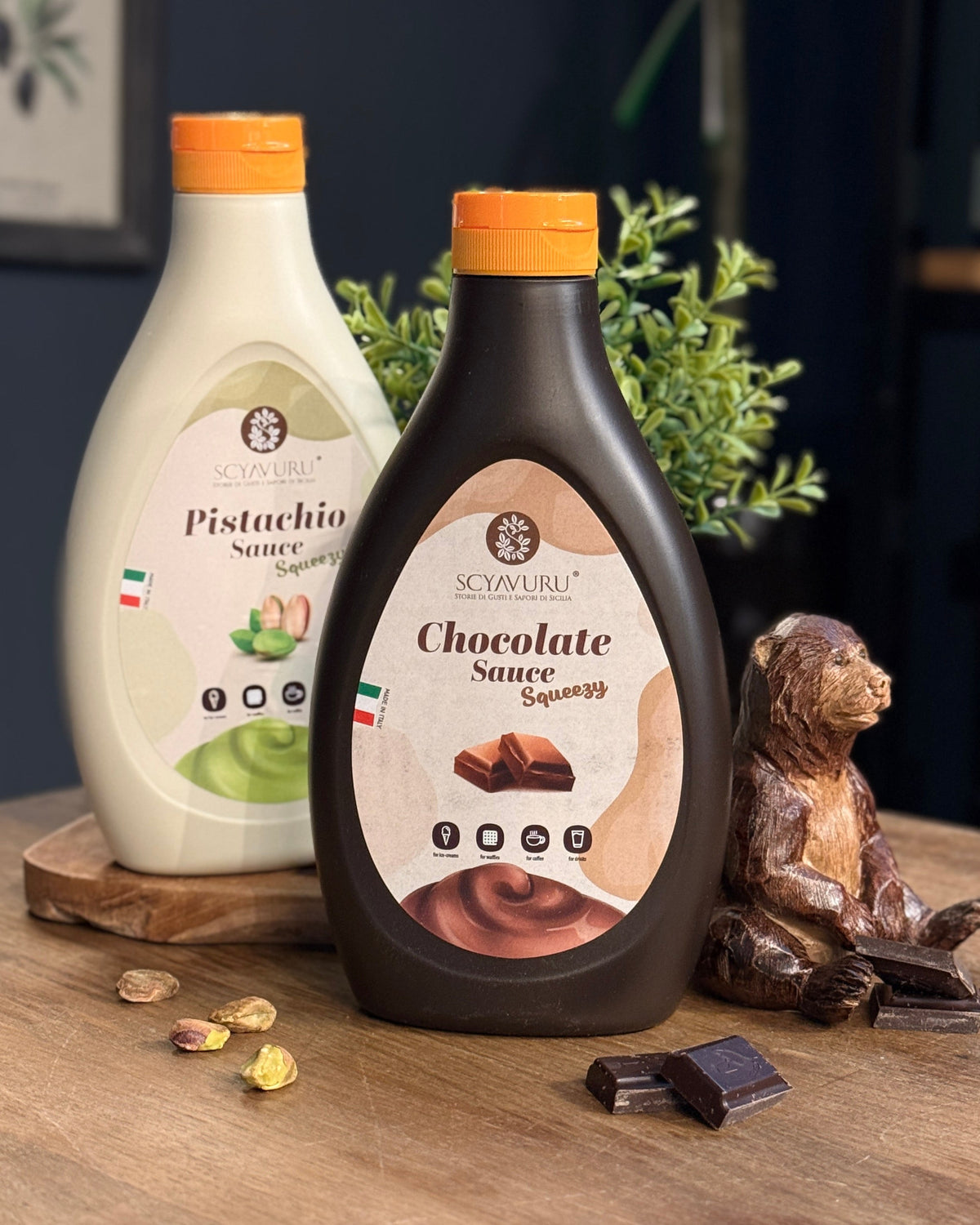 Dubai-pakken : Sjokolade-& Pistasjsaus
