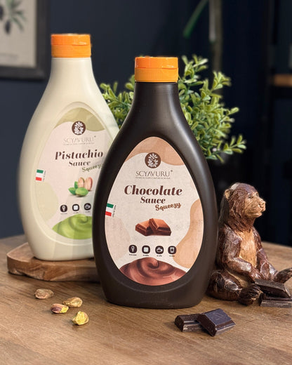 Dubai-pakken : Sjokolade-& Pistasjsaus