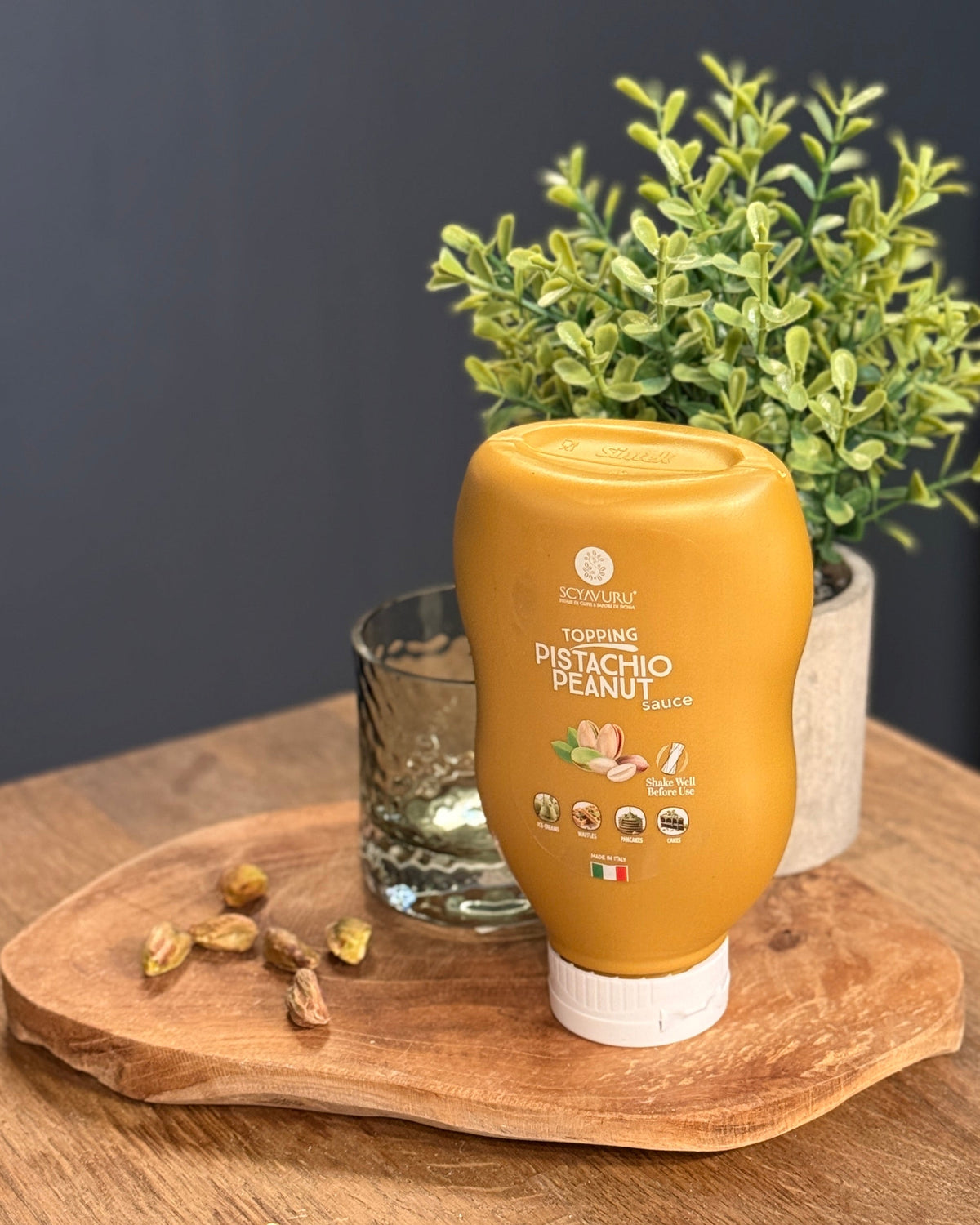 Pistasj & Peanøttsaus