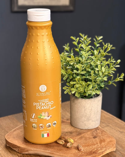 Pistasj & Peanøttsaus