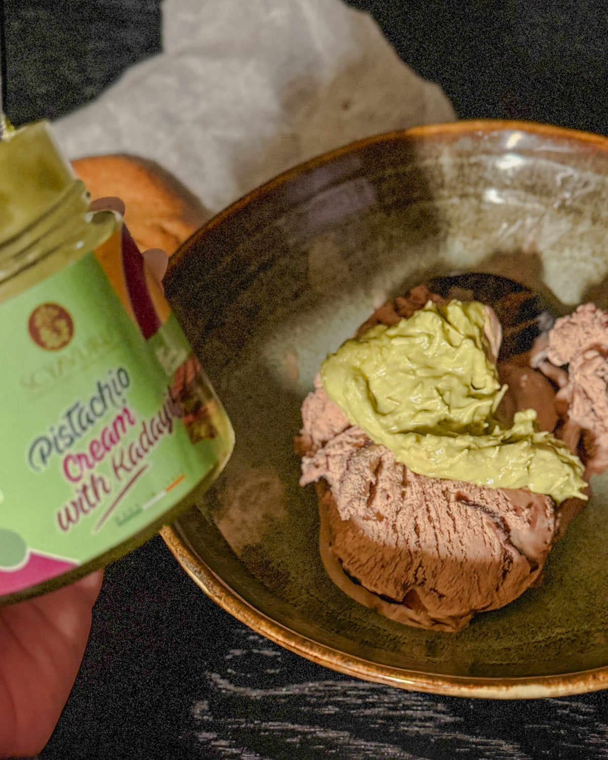 Pistasjkrem med Kadayif – 200 g