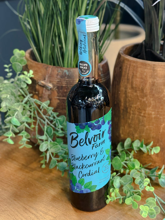 Belvoir Farm Blueberry & Blackcurrant Cordial 500ml