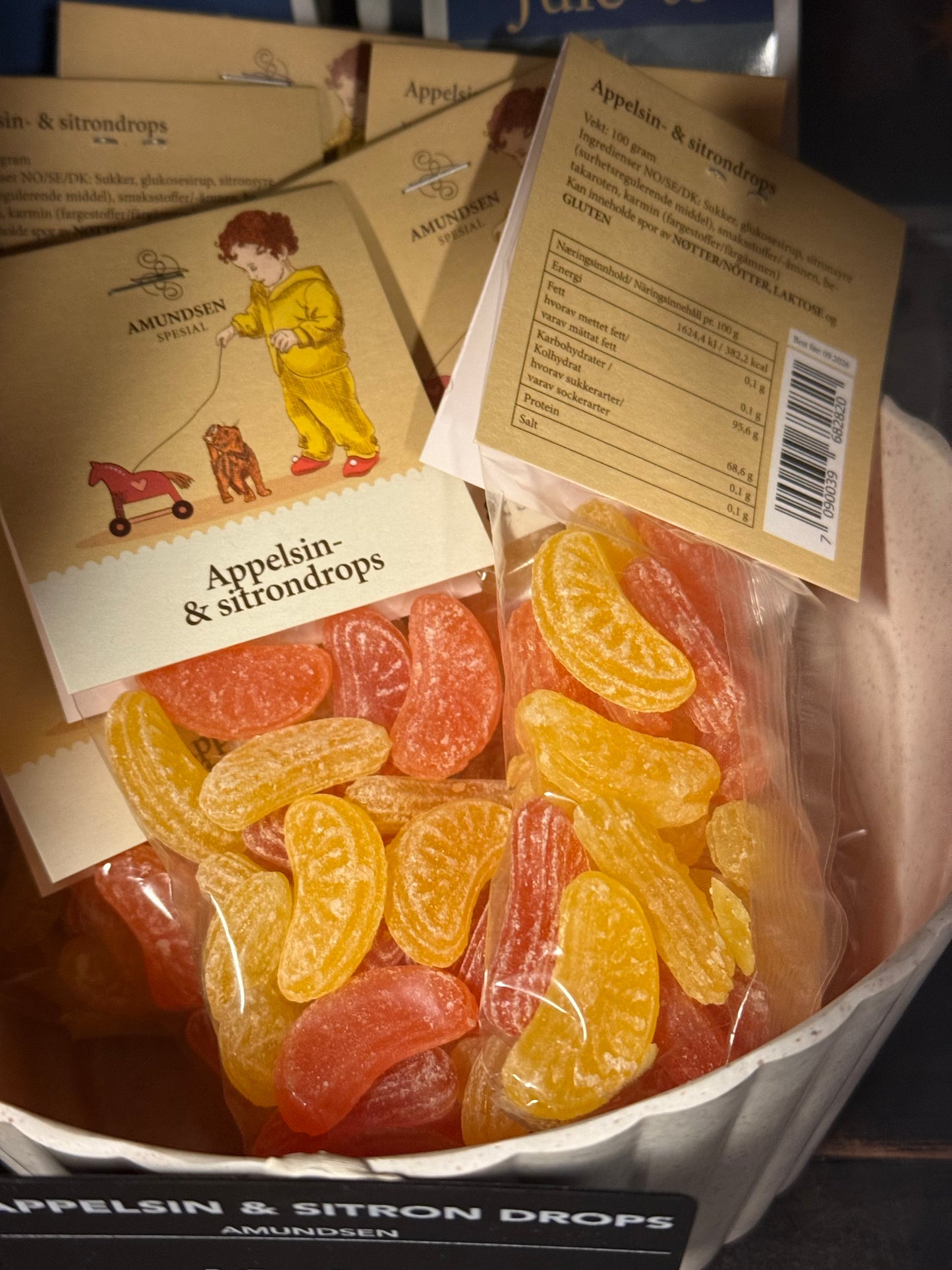 Appelsin & Sitrondrops