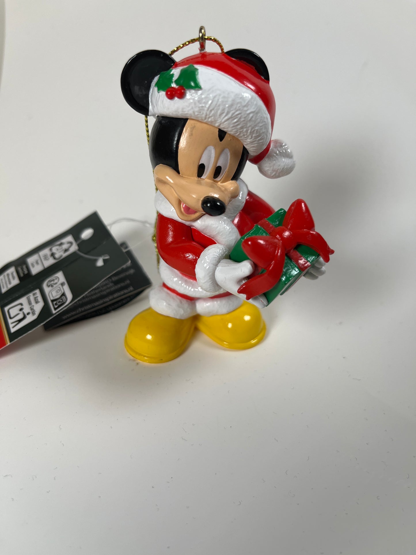 3D Mikke Mus med pakke 8cm