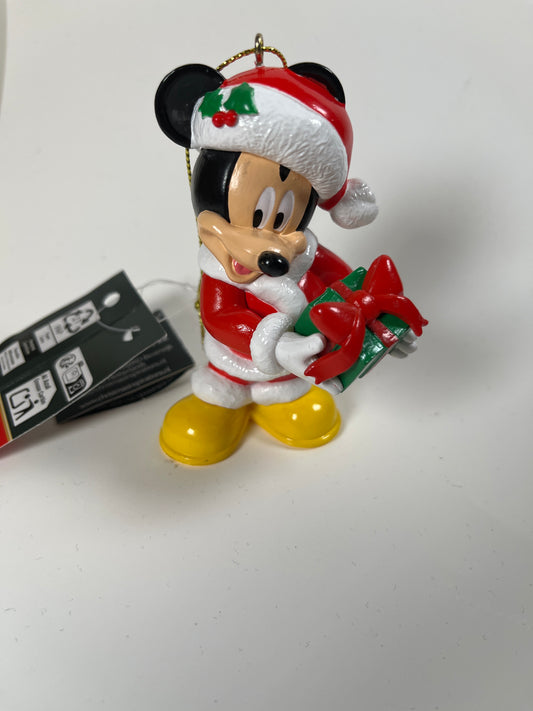 3D Mikke Mus med pakke 8cm