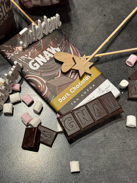 GNAW Dark Chocolate Bar 70% - 80g