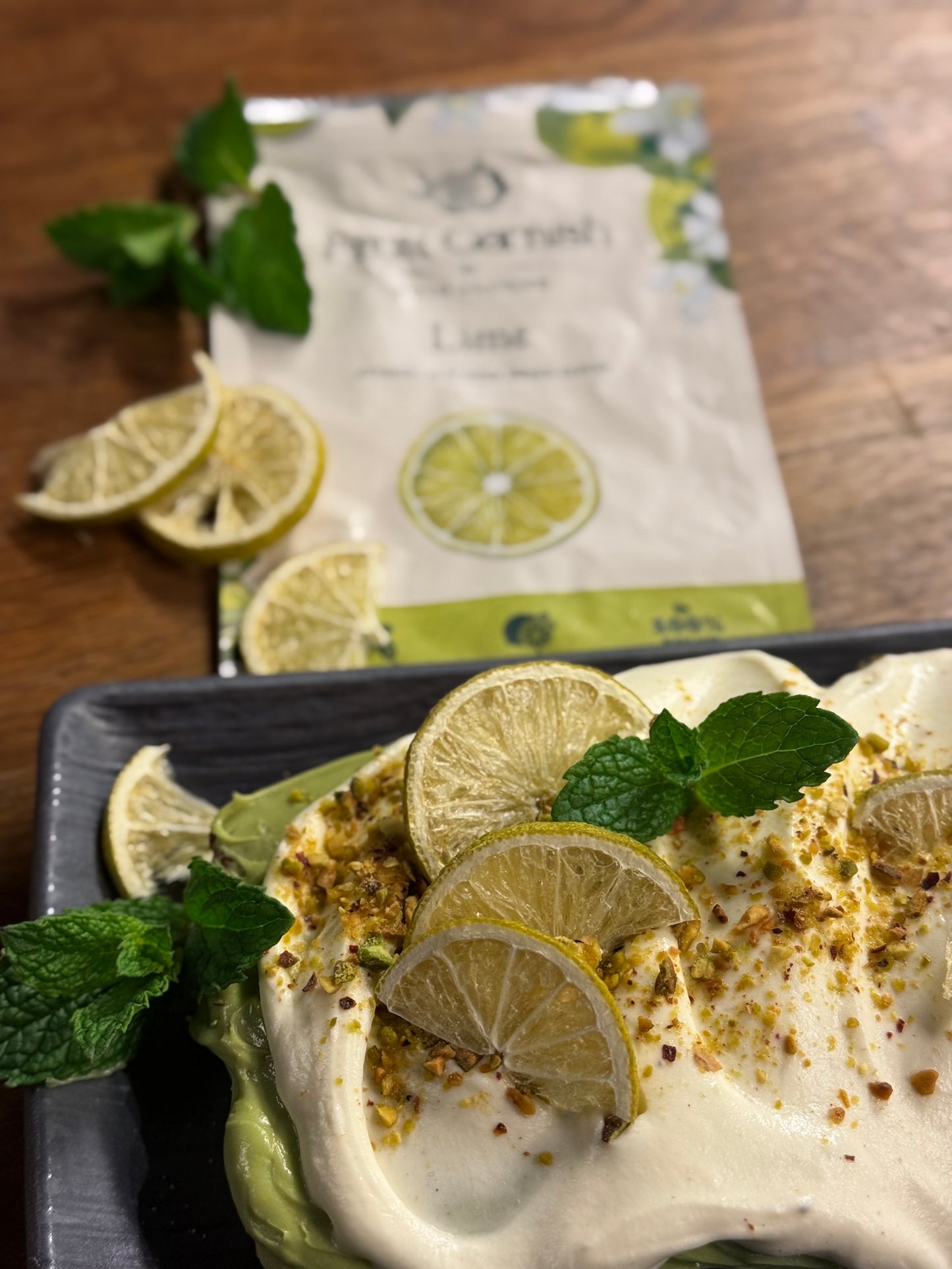 Frysetørkede limeskiver – 20 g