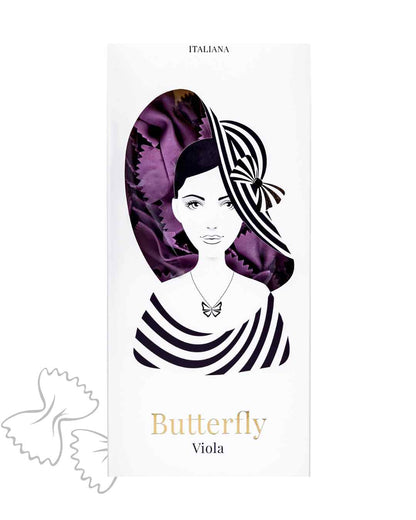 Butterfly Viola - fiolett farfalle-pasta