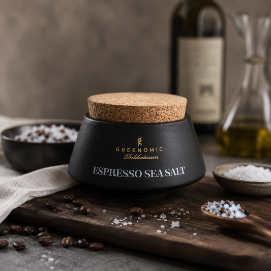 Espresso Sea Salt - japansk krydderkrukke