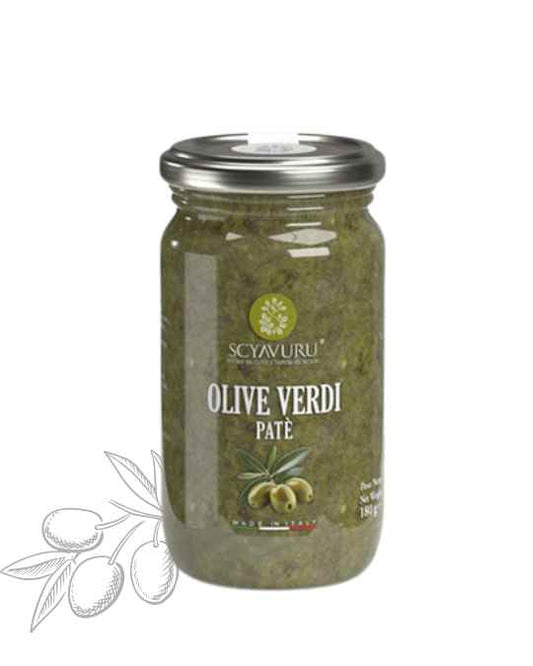 Grønn olivenpaté