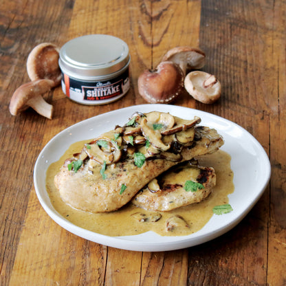 Black garlic shiitake Rub
