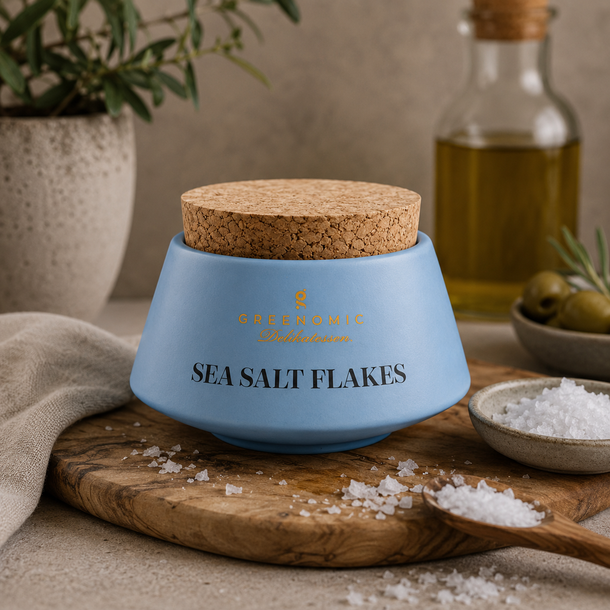 Sea Salt Flakes - japansk krydderkrukke