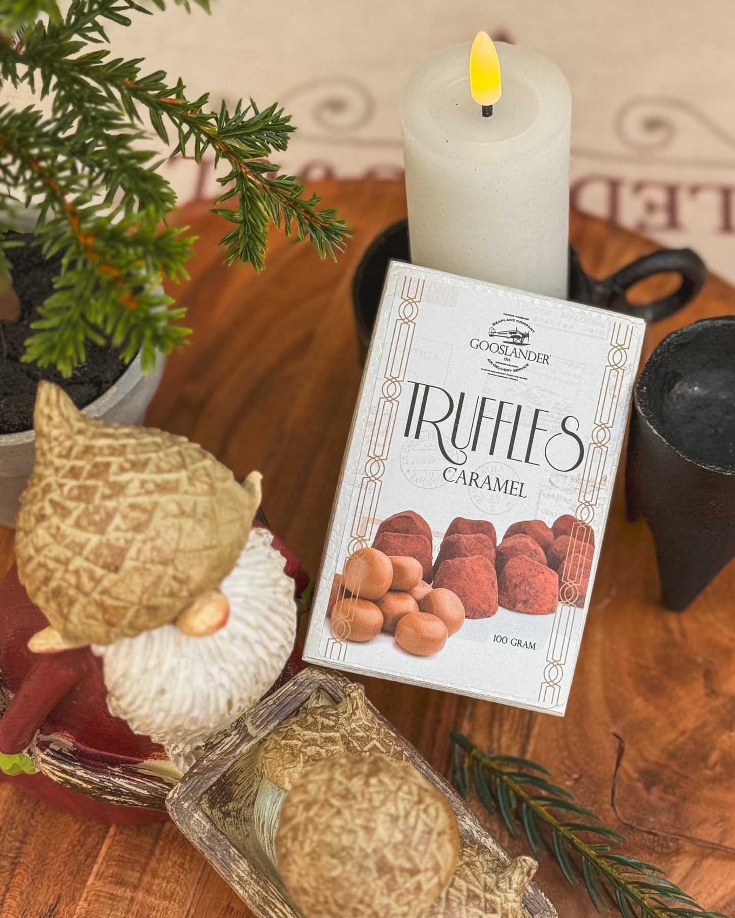 Sjokotrøfler Karamell 100g