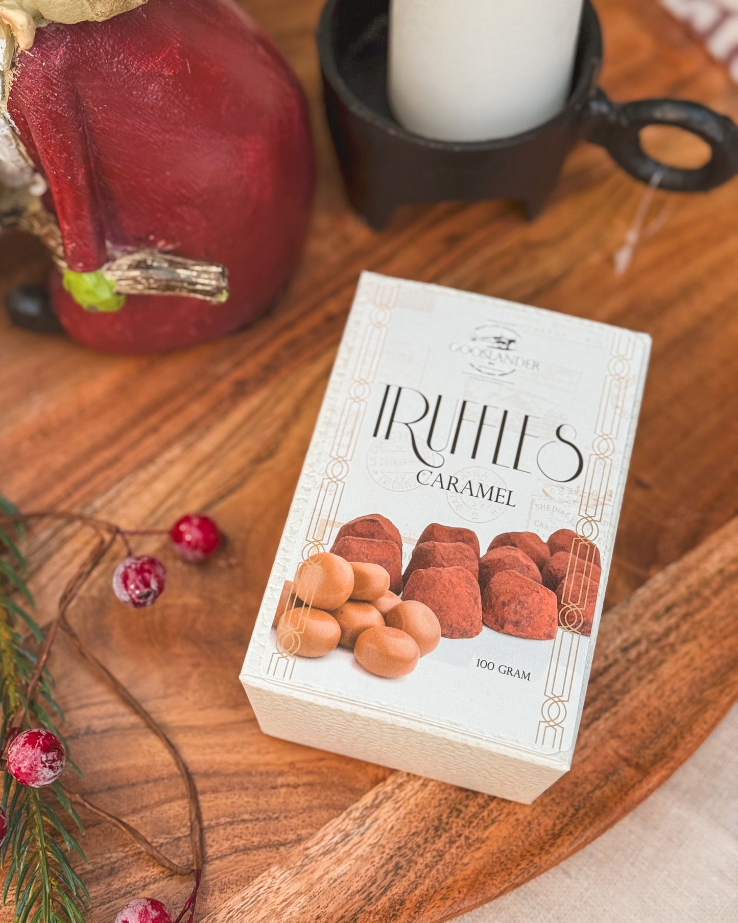 Sjokotrøfler Karamell 100g