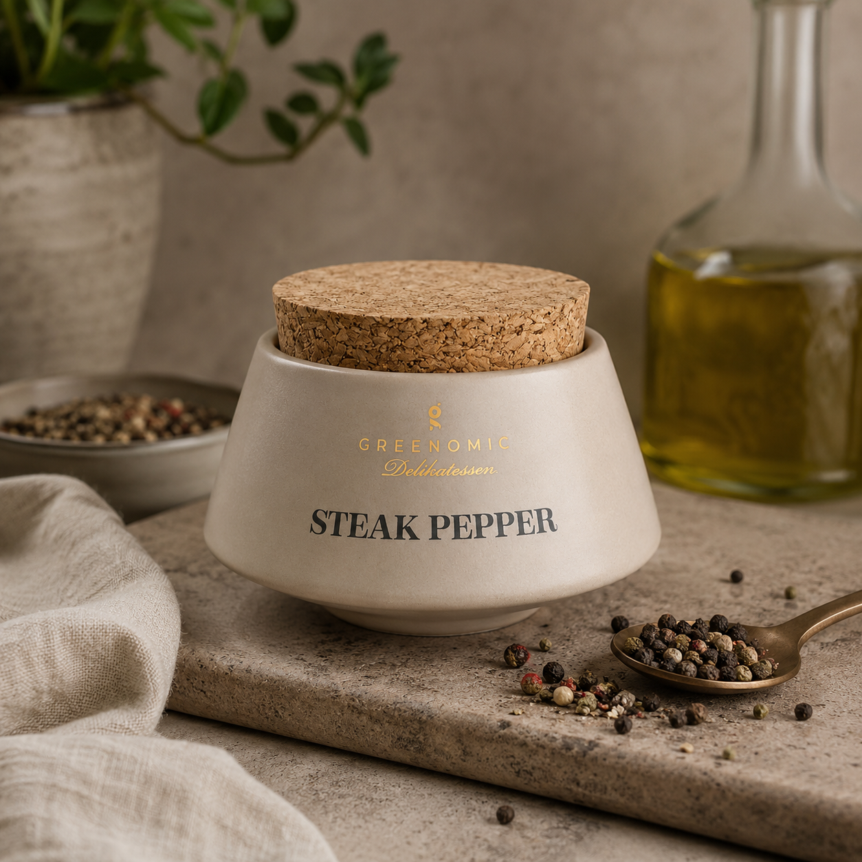 Steak Pepper - japansk krydderkrukke