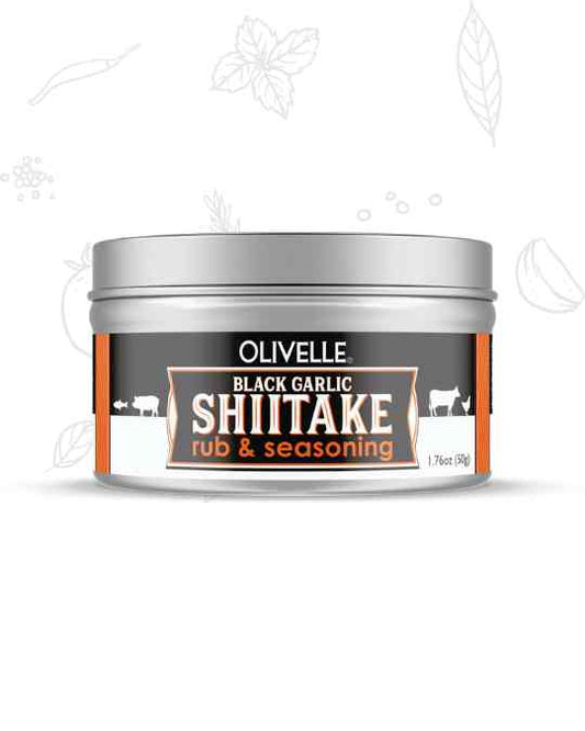 Black garlic shiitake Rub