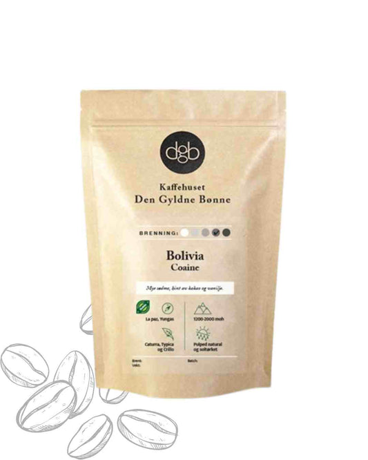 Bolivia Coaine kaffebønner 250g