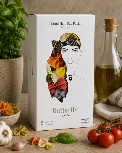 Butterfly 1960's - fargerik farfalle-pasta
