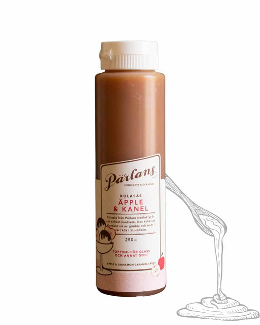 Karamellsaus Eple og Kanel
