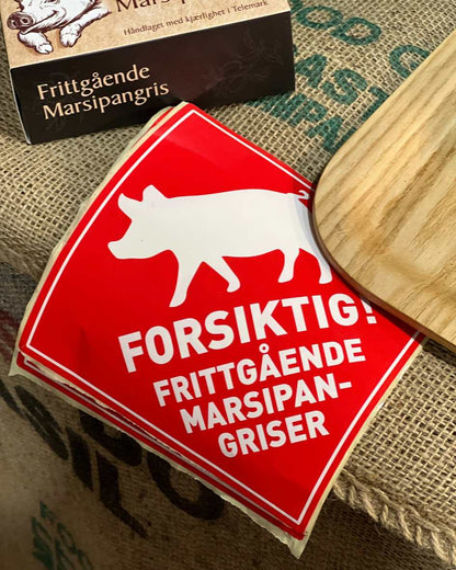Frydas frittgående marsipangris 140g
