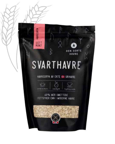 Lettkokt Svart Havre