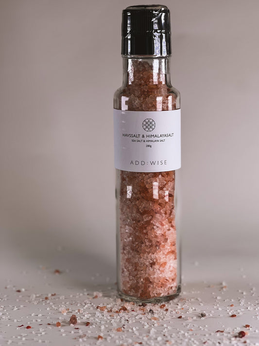 Krydderkvern Havsalt & Himalayasalt
