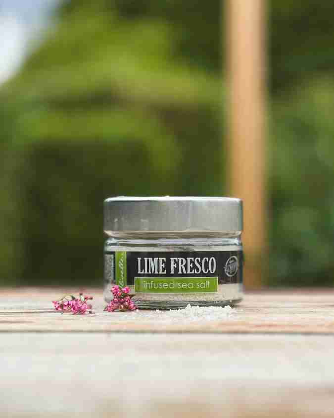 Lime fresco infused sea salt