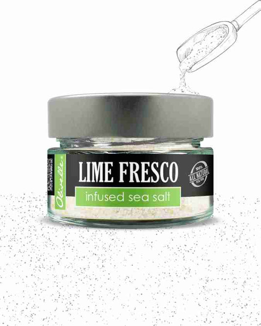 Lime fresco infused sea salt