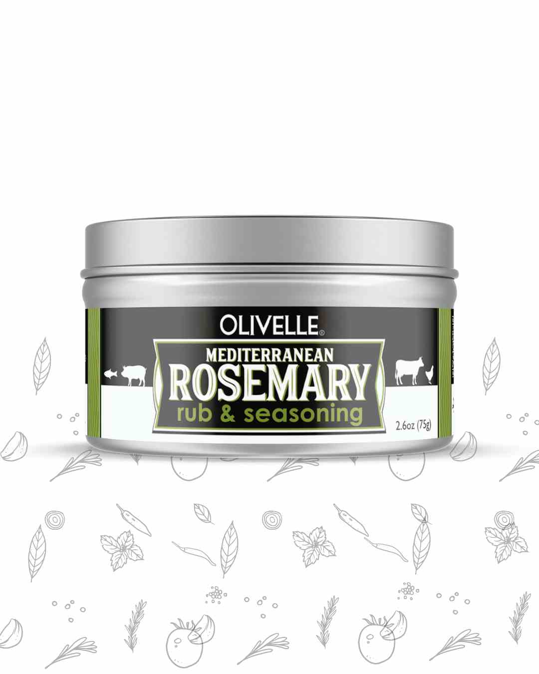Mediterranean Rosemary Rub