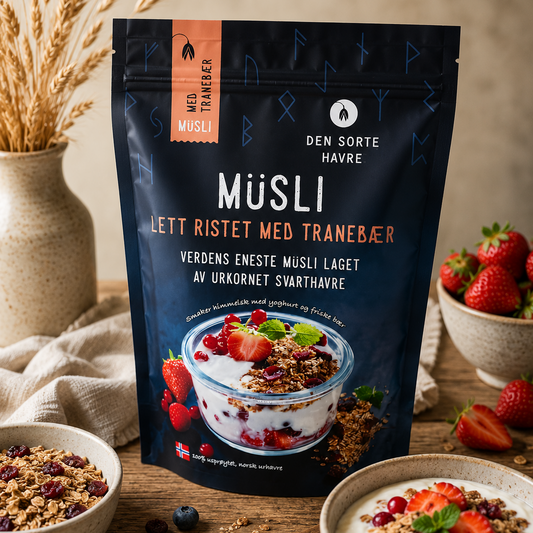 Tranebær musli