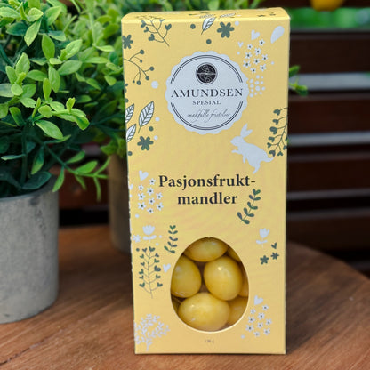 Pasjonsfruktmandler 130 g