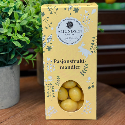 Pasjonsfruktmandler 130 g