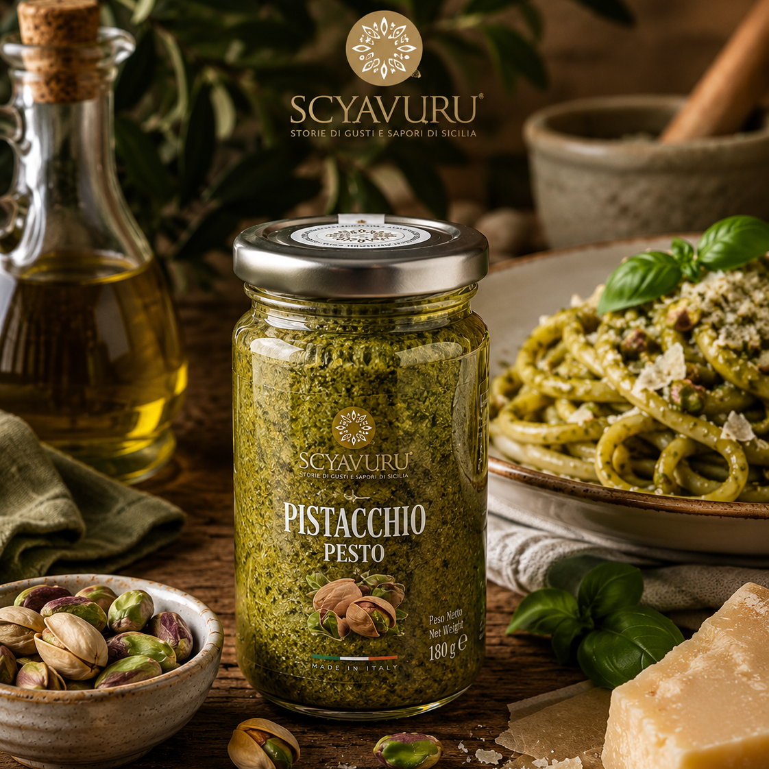 Pistasjpesto