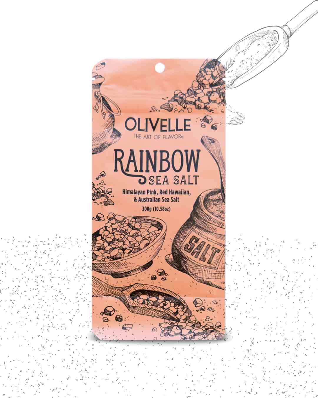 Rainbow Sea Salt
