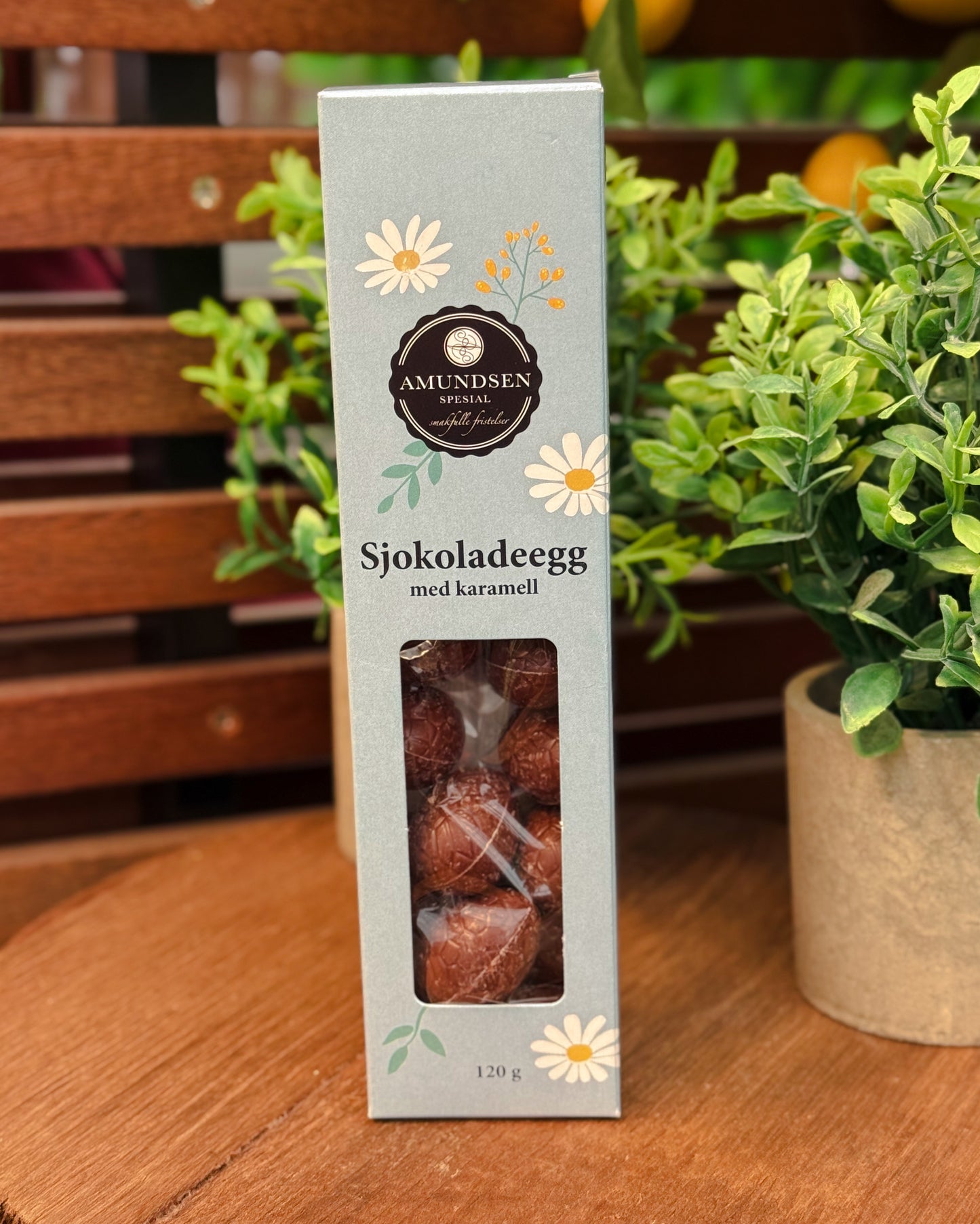 Sjokoladeegg med karamell 130 g