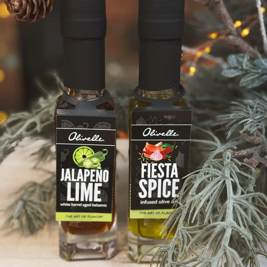 Perfekte Par: Jalapeño Lime Balsamico og Fiesta Spice